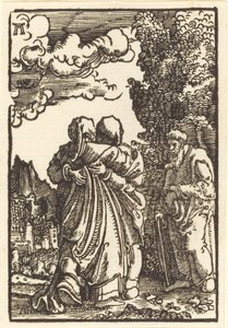 La visitación de Albrecht Altdorfer