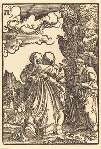 La visitación de Albrecht Altdorfer