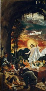 La resurrección de Cristo de Albrecht Altdorfer