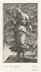 el suicidio de dido Dido (título en objeto) de Albrecht Altdorfer