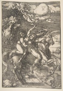 Rapto de Proserpina de Albrecht Dürer