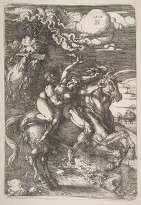 Rapto de Proserpina de Albrecht Dürer
