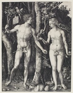 Adán y Eva de Albrecht Dürer
