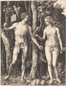 Adán y Eva de Albrecht Dürer