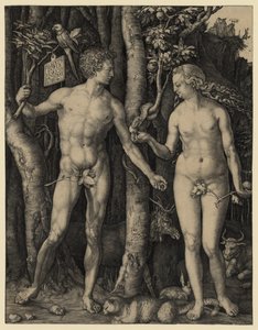 Adán y Eva de Albrecht Dürer