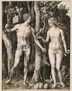 Adán y Eva de Albrecht Dürer