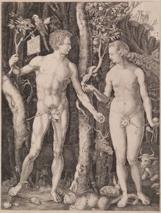 Adán y Eva de Albrecht Dürer