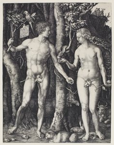 Adán y Eva de Albrecht Dürer