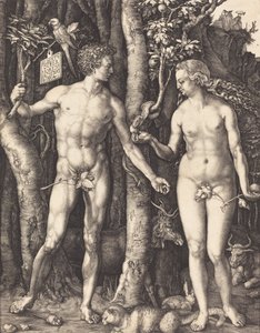 Adán y Eva de Albrecht Dürer