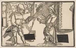Adelphi, de La Comedia de Terencio, reimpresión del siglo XIX de Albrecht Dürer