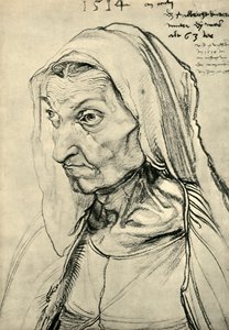 Barbara Dürer, 1514, 1943 de Albrecht Dürer