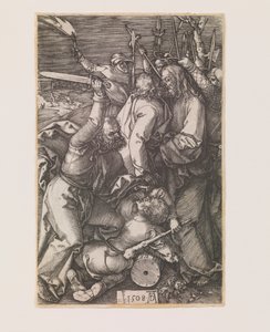 Traición a Cristo, de la serie “La Pasión Grabada” de Albrecht Dürer