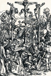 Calvario con las Tres Cruces, 1504 1906 de Albrecht Dürer