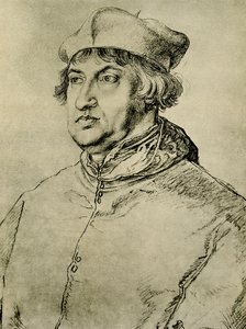 Cardenal Albrecht de Brandeburgo de Albrecht Dürer