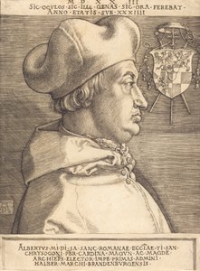Cardenal Albrecht de Brandeburgo Gran Cardenal de Albrecht Dürer