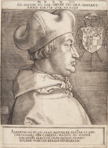 Cardenal Albrecht de Brandeburgo; o el gran cardenal de Albrecht Dürer