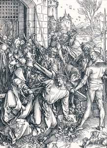 Cristo llevando la Cruz, 1498 1906 de Albrecht Dürer