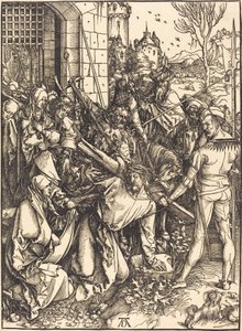 Cristo llevando la cruz de Albrecht Dürer