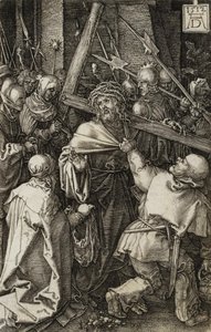 Cristo con la cruz a cuestas de Albrecht Dürer