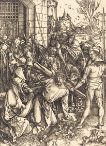 Cristo llevando la cruz de Albrecht Dürer