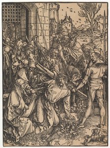 Cristo cargando la cruz, de La Gran Pasión de Albrecht Dürer