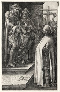 Cristo mostrado al pueblo, 1512 de Albrecht Dürer
