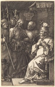 Cristo ante Caifás de Albrecht Dürer