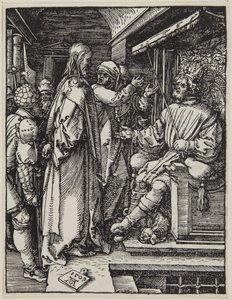 Cristo ante Herodes de Albrecht Dürer