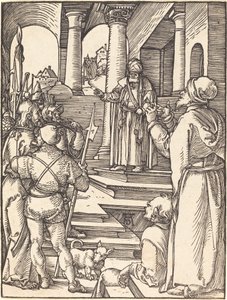 Cristo ante Pilato de Albrecht Dürer
