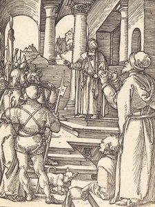 Cristo ante Pilato, probablemente c. 1509-1510 de Albrecht Dürer