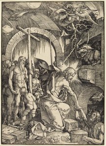 Cristo en el limbo de Albrecht Dürer