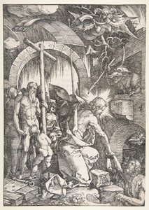 Cristo en el limbo, de La gran pasión, edición 1511 de Albrecht Dürer