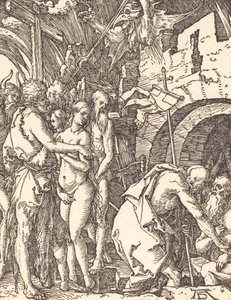Cristo en el limbo, probablemente c. 1509-1510 de Albrecht Dürer