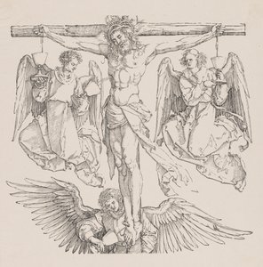 Cristo en la cruz de Albrecht Dürer