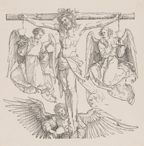 Cristo en la cruz de Albrecht Dürer