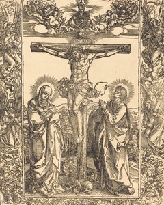 Cristo en la cruz, 1516 de Albrecht Dürer