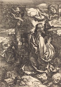 Cristo en el Monte de los Olivos de Albrecht Dürer