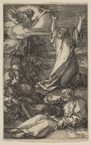Cristo en el Monte de los Olivos, de La Pasión, 1508 de Albrecht Dürer