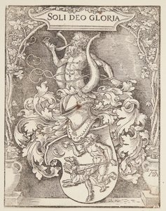Escudo de armas de Johann Tscherte de Albrecht Dürer