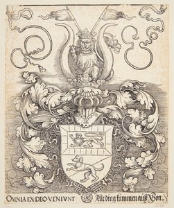 Escudo de armas de Lorenz Staiber de Albrecht Dürer