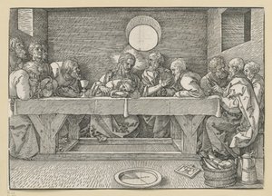 La última cena de Albrecht Dürer