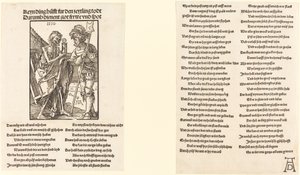 La muerte y el lansquenete de Albrecht Dürer