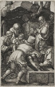 Deposición, de La Pasión Grabada de Albrecht Dürer