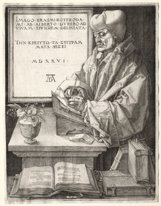 Desiderio Erasmo de Rotterdam, 1526 de Albrecht Dürer