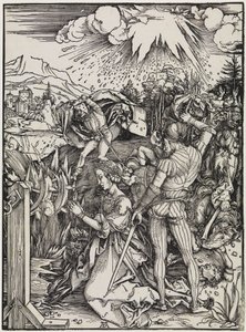 La decapitación de santa Catalina de Albrecht Dürer