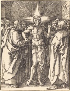 Tomás incrédulo de Albrecht Dürer