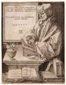Erasmo de Róterdam de Albrecht Dürer