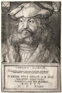 Federico el Sabio, Elector de Sajonia de Albrecht Dürer