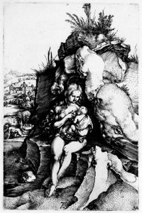Alemán: Die Buße des Heiligen Chrysostomus La penitencia de San Juan Crisóstomo de Albrecht Dürer