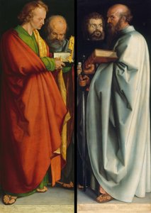 Alemán: Vier Apostel Los Cuatro Apóstoles de Albrecht Dürer